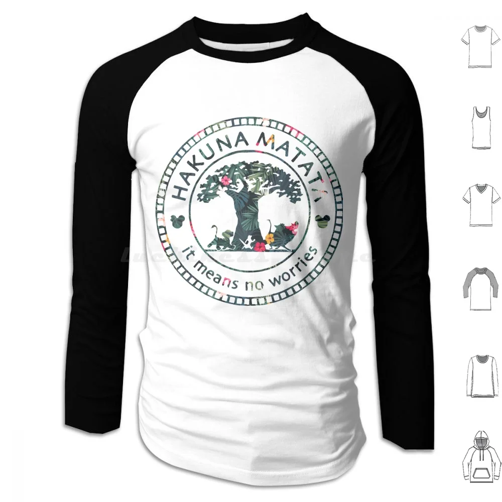 

The Lion King It Means No Worries Hoodie cotton Long Sleeve The Lion King It Means No Worries