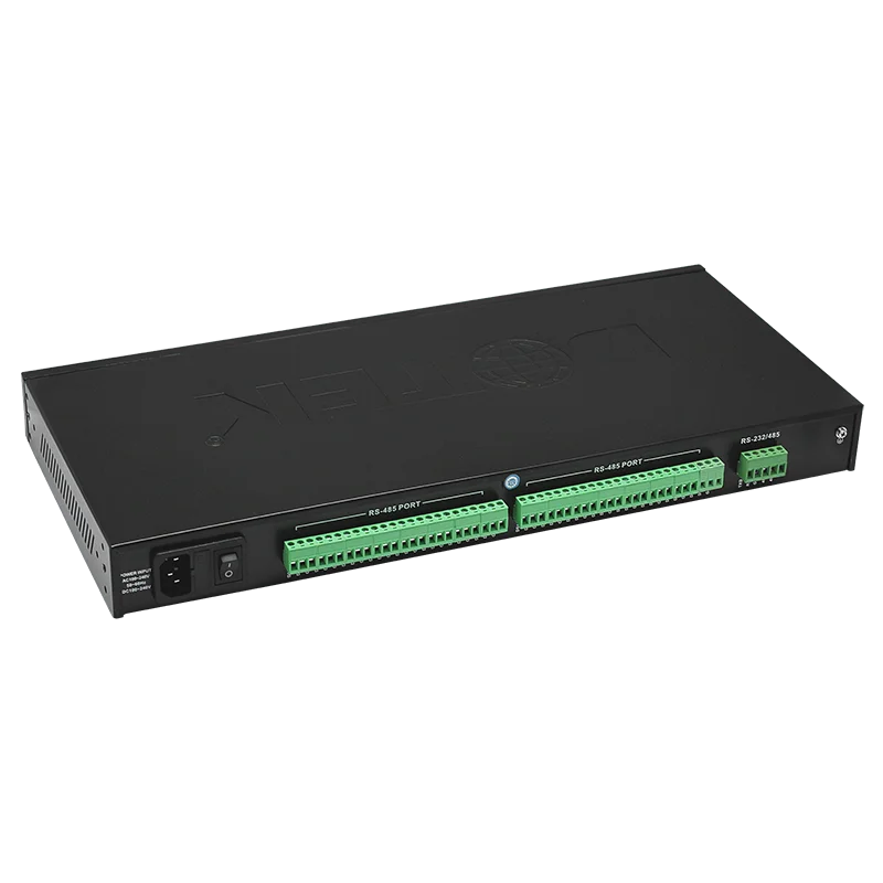 محور RS-232 RS-485 الصناعي إلى 16 منفذًا RS485 مع عزل إلكتروني بصري وحماية من زيادة التيار ESD UT-1216