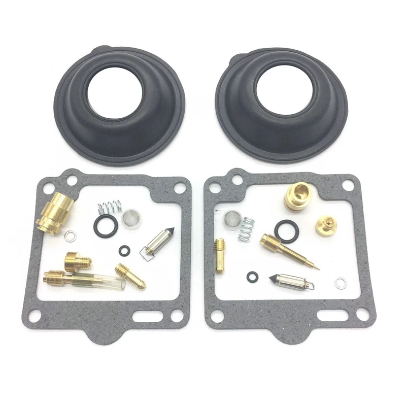 

2Set for Virago 1100 XV1100 1988-1999 XV1100S XV 1100 S Plunger Diaphragm of Motorcycle Carburetor Repair Kit