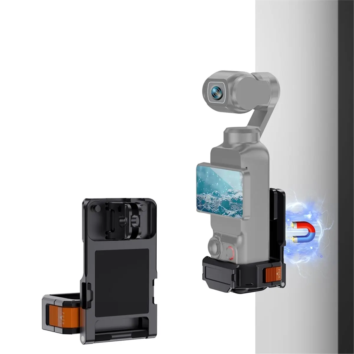 

Digital Essentials Magnetic Mount for Pocket 3 Camera Expansion Bracket Frame Desktop Mount Base Vlog Video Accessories