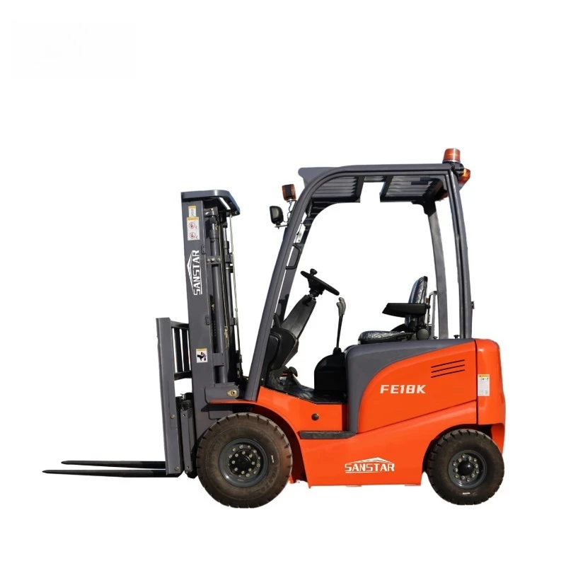 Mandy SANSTAR Narrow Aisle Forklift 1.5 Ton 1.8ton  Electric Battery Forklift 4.5m Lift 1.8 Ton 2 Ton Montacargas for Warehouse