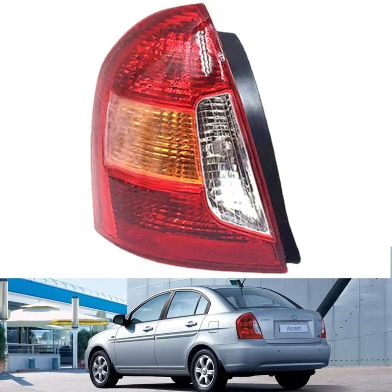 

For Hyundai Accent 2006 07 08 09 2010 Tail Light Assembly brake light reversing light turn signal rear Lamp Car Accessories