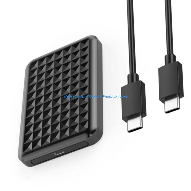 

U2JE Metal 2.5Inch SSD Enclosure Support USB 3.1 UsbC Interfaces, UASP And Trim Easy Setups External SSD Enclosure