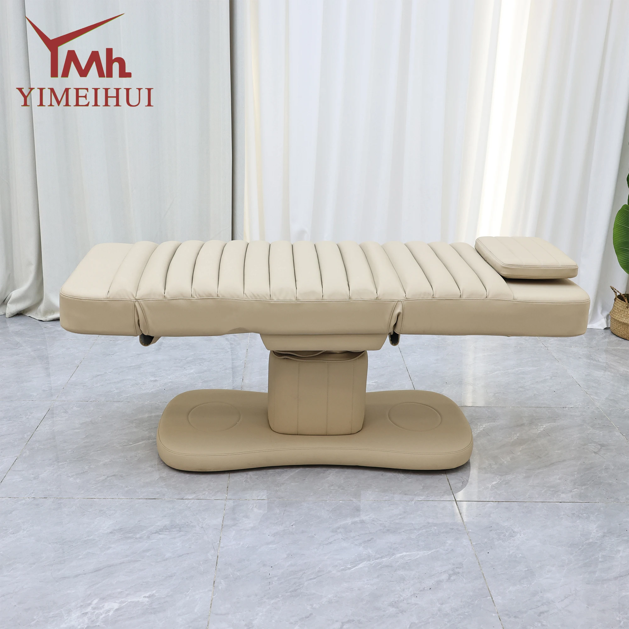 صالون تجميل فاخر 3 محركات سرير تدليك تطعيم الرموش سرير مستلق تدليك الوشم صالون الوجه رمش الرعاية السرير