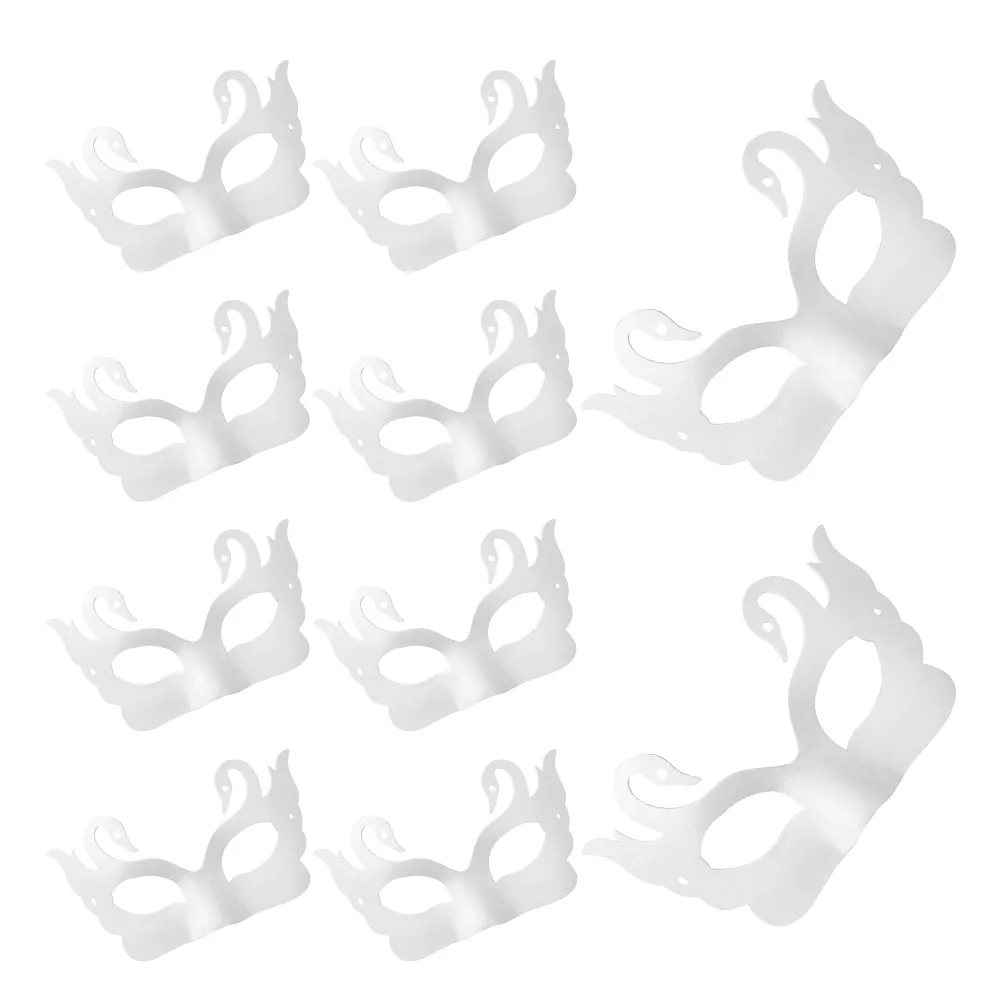 

10 шт., маска «сделай сам», маски для рукоделия, сделай сам, бумага для маскарада, ремесло на Хэллоуин, маска ручной работы, аксессуары для косплея