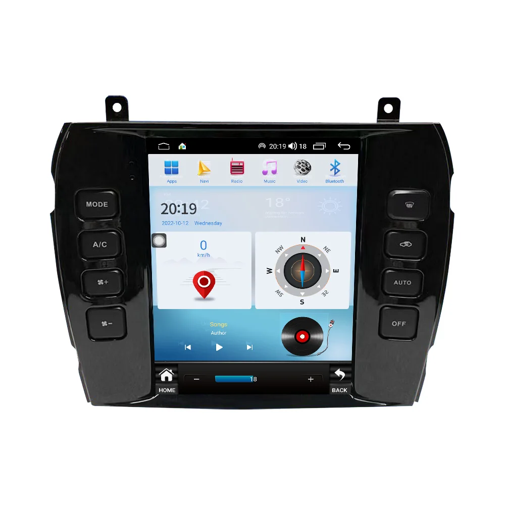 Android13 For Jaguar XJ X-TYPE 2004-2008 Car Radio Auto Multimedia Video Player Navigation GPS Wireless Carplay