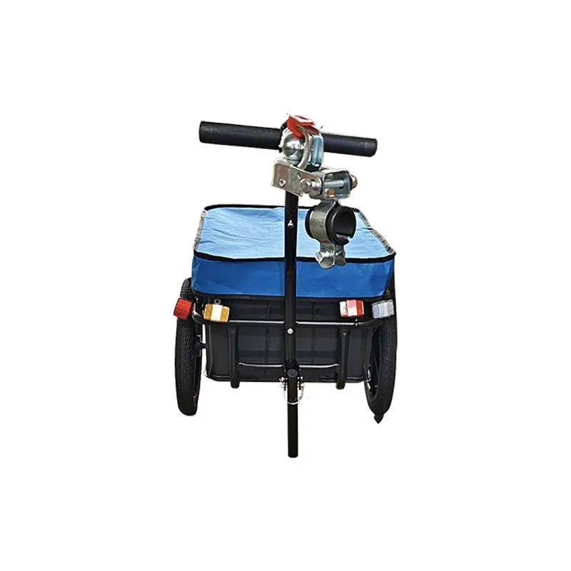 

Removable bike trailer for outdoor travel camping