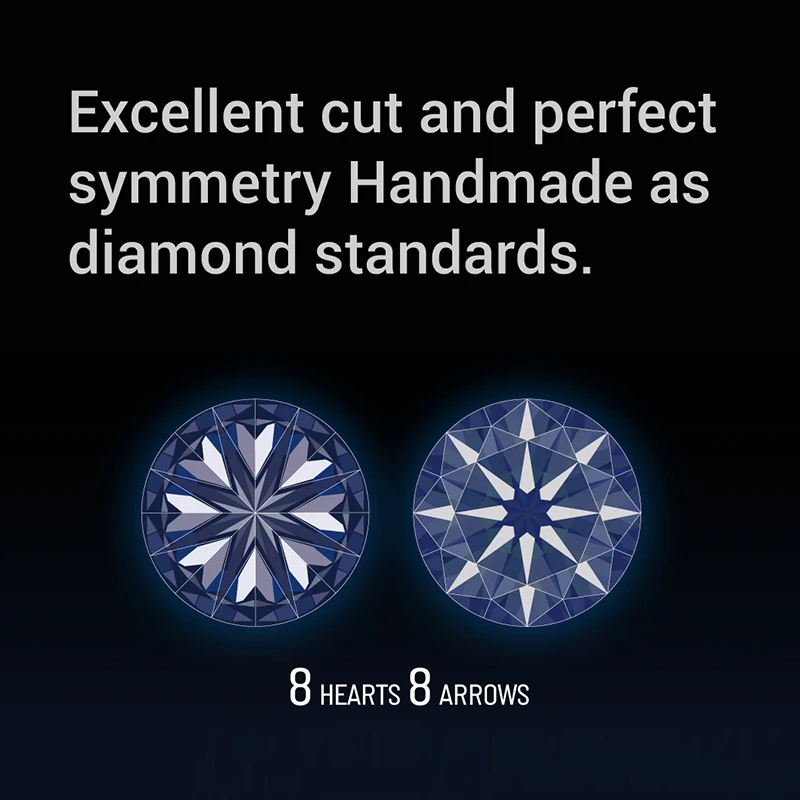 2 / 4 / 6 / 8 / 10 Pcs Per Lot Promotion Moissanite Stone with Certificate Lab Diamonds Loose Gemstones with GRA Laser Code