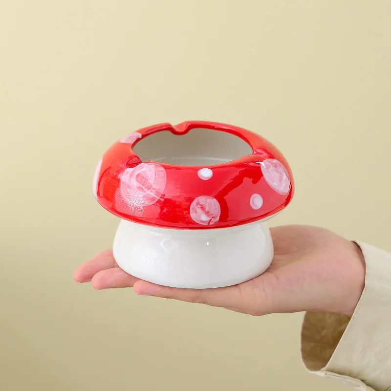 

CX Cartoon Mushroom Creative Cute Personality Modern Practical Living Room Ornament