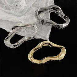 1/3pcs High end metal white cloud shark headband accessory with hairpin, feminine style, dished hair, grab clip