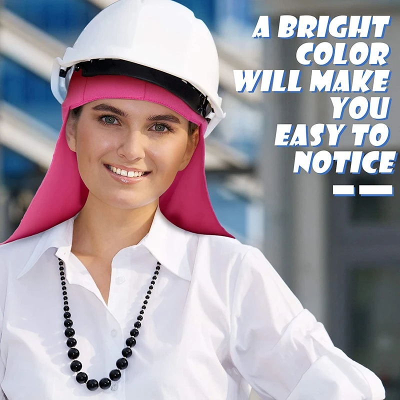 Sombrilla elástica para el cuello, protección UV para el sol, Protector para el cuello para la pesca, 4 piezas