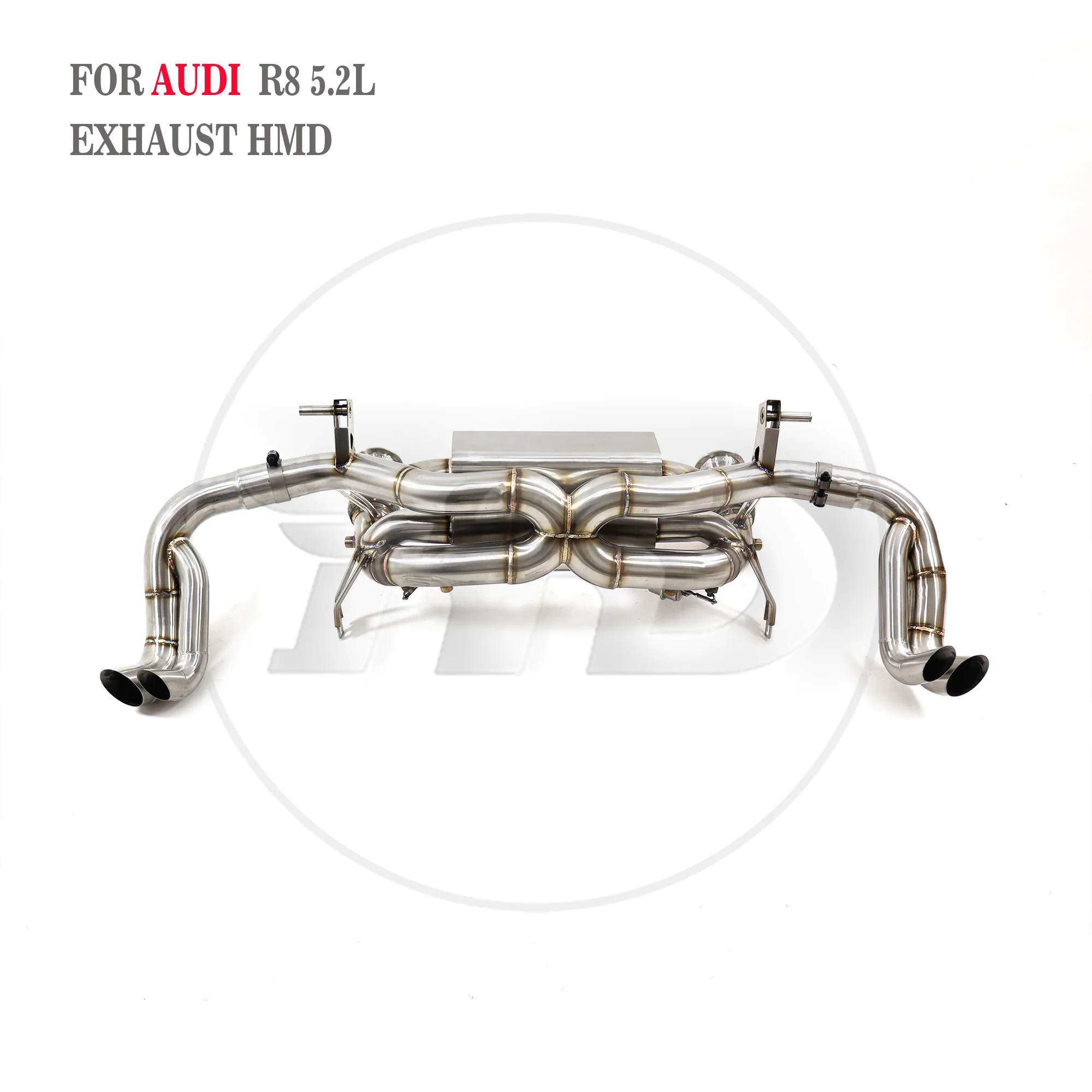 HMD Stainless Steel Exhaust System for Audi R8 5.2L v10 4.2L v8 Auto Catback Modification Electronic Valve