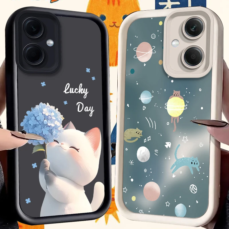 Brown Blue Cat Case…