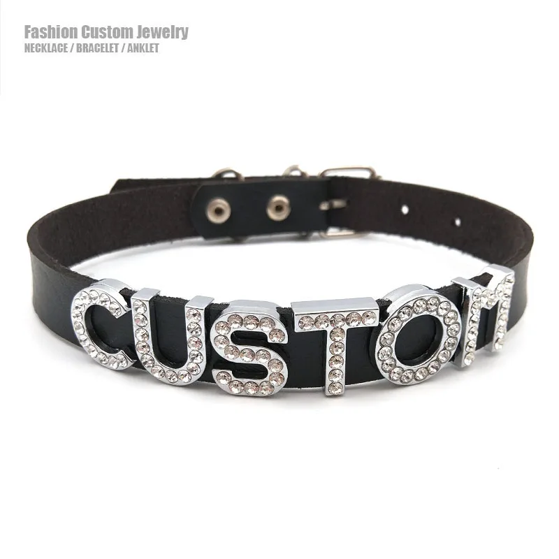 Customized Necklaces Rhineston - Body Jewelry Goth ulasan dan harga