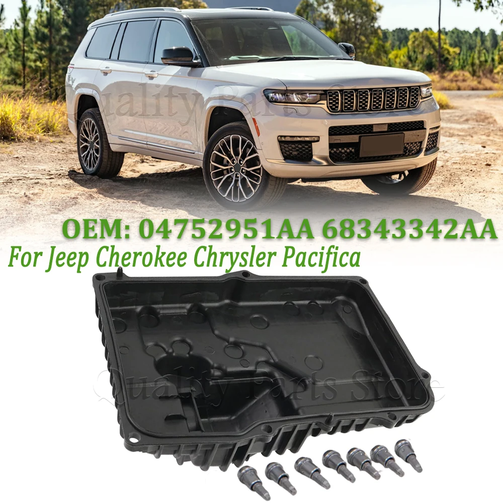 

04752951AA For Jeep Cherokee 2014-2023 Chrysler Pacifica Fiat 500L 2017-2019 V6 3.6L Transmission Oil Pan 68343342AA 155250519