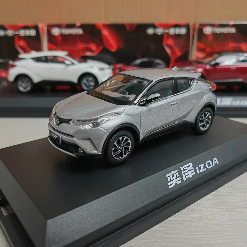 도요타스 IZOA SUV 합금 자동차 모델, 다이캐스트 금속 자동차 모델, 미니어처 체중계, 높은 시뮬레이션 컬렉션, 어린이 선물, 1/43