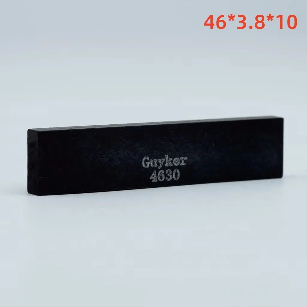 Guyker - Acoustic Guitar Bone Bridge Saddle, Cow Bone Top, Folk Pillow, Base Pillow,   Bass Series