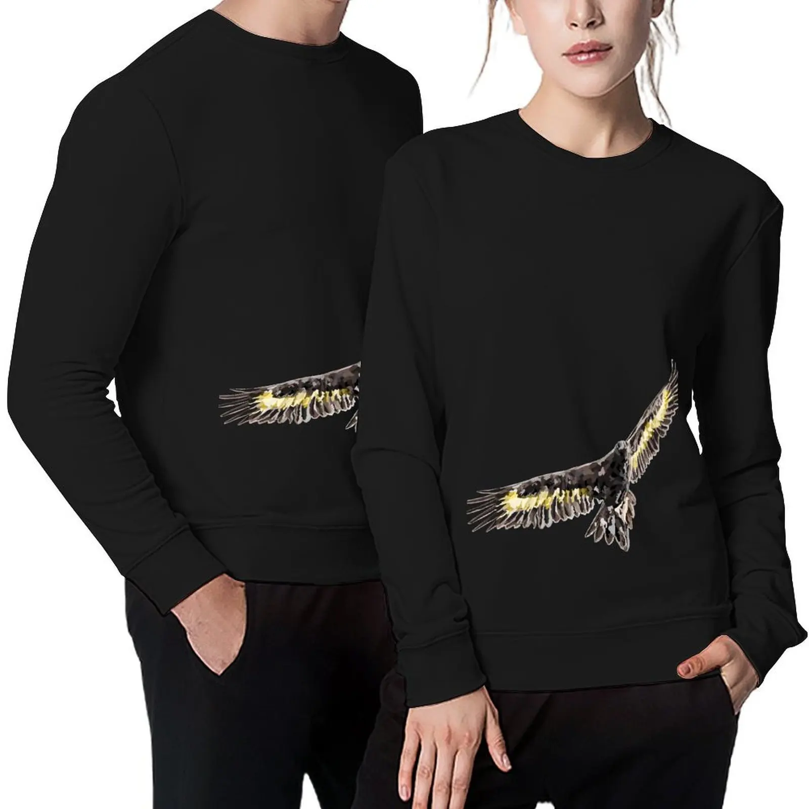 

Flying Wedge Tailed Eagle Geometric Art Low Poly Pullover men's sweat-shirt men's sweat-shirt set hooded sweatshirt