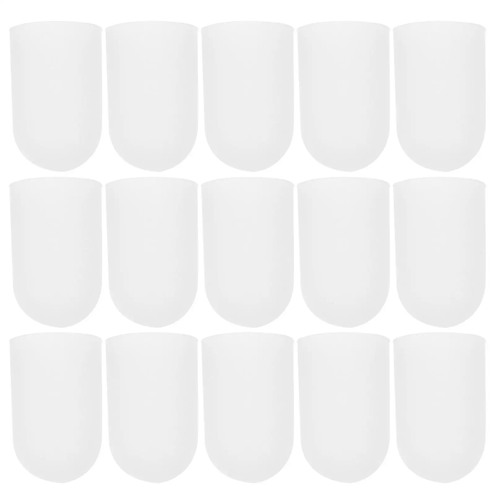 

20 Pcs Finger Covers Anti Scald Silicone Protectors Reusable Anti-Scald Finger Sleeves Kitchen Health Care