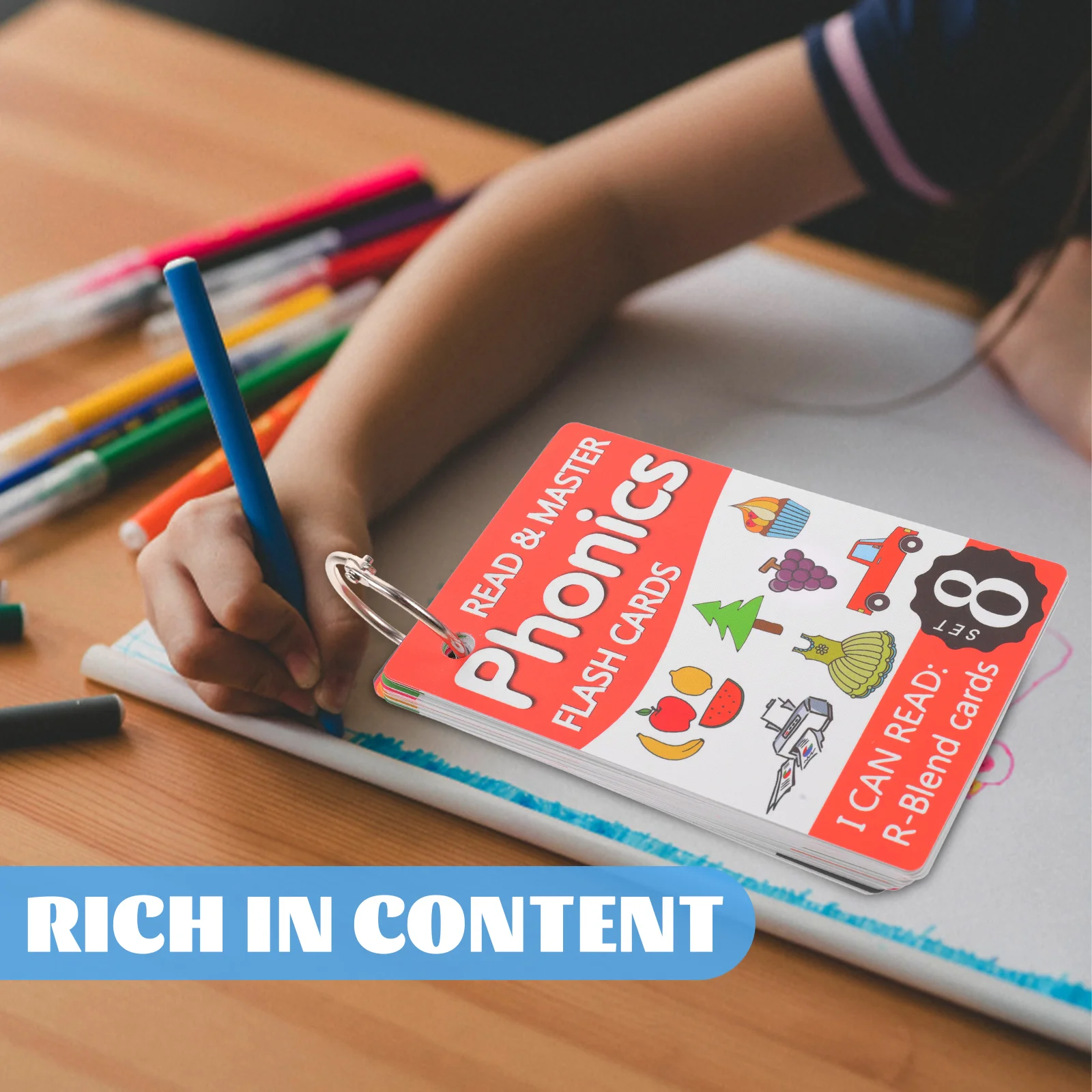 

1 set 1 Set English Spelling Cards Word Learning Matching Letter Flash Cards Brain-Developed Educational Kids Learning Supplies