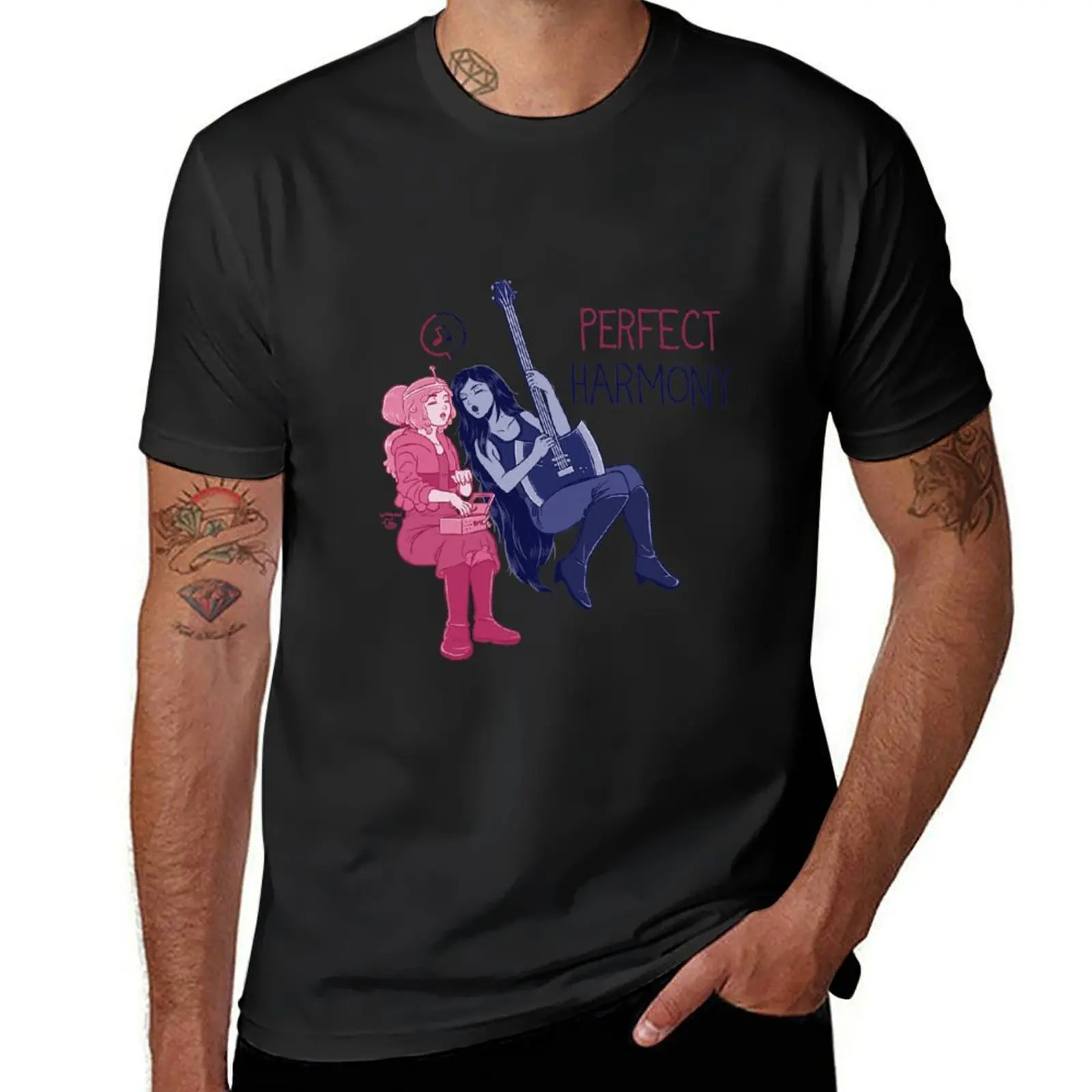 Bubbline - Perfect Harmony T-Shirt Blouse anime tees mens graphic t-shirts big and tall