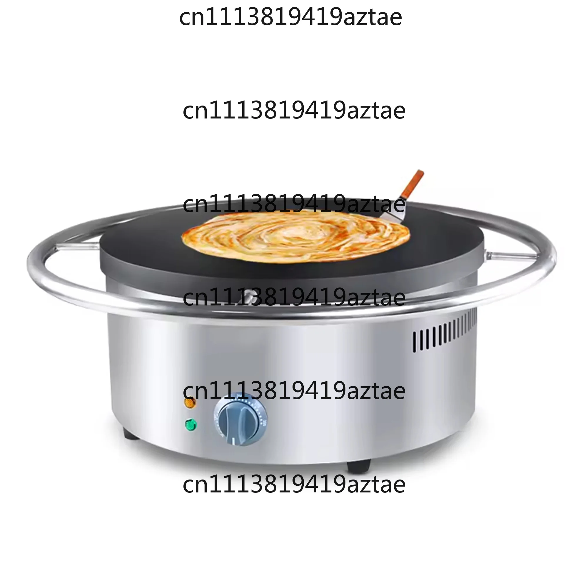New gn 110V Electric Non-Stick 45m Chinese Crepe Maker Spare Parts Stainless Steel Commercial Crepe Maker