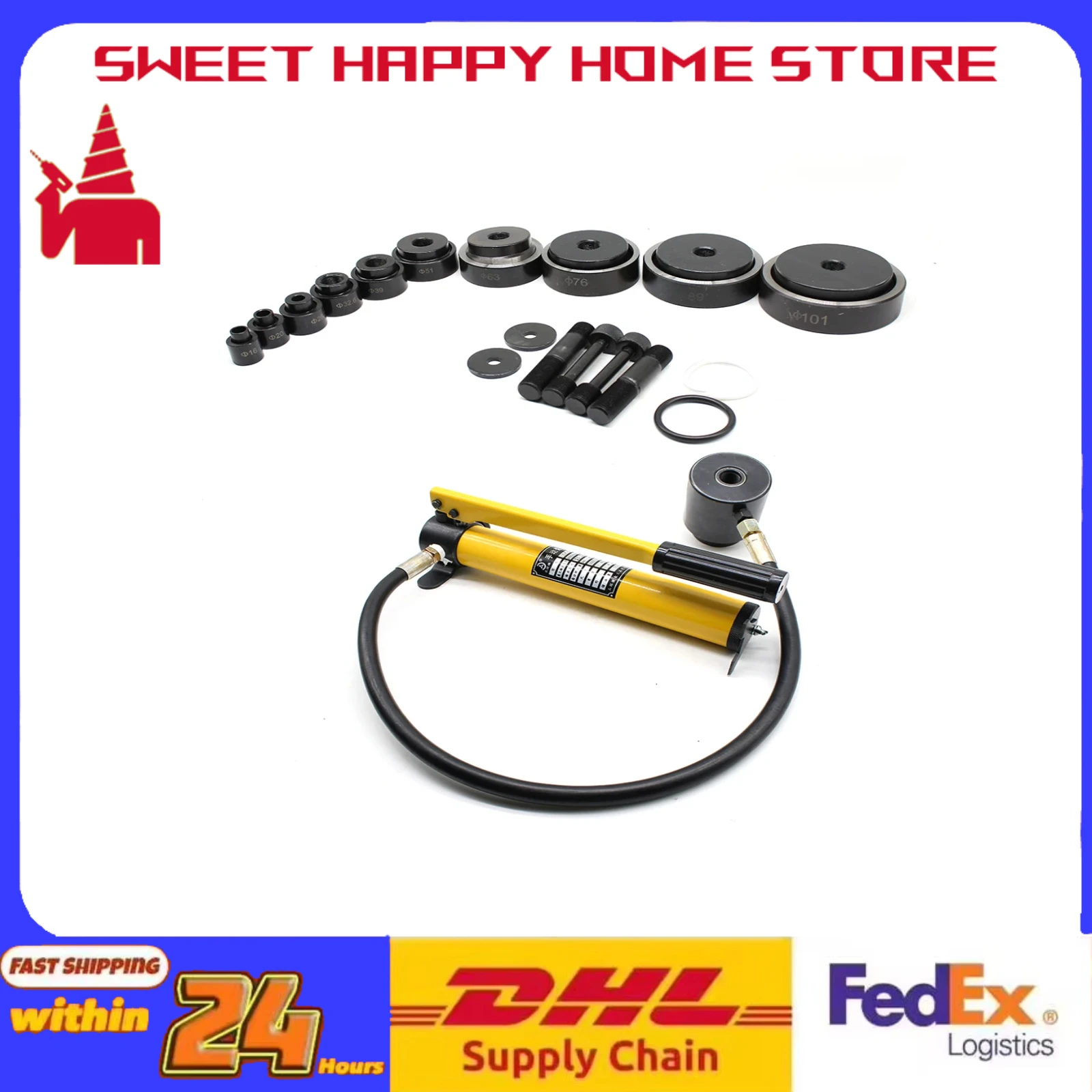 5pc Bearing Blind Hole Pilot Bearing Gear Pulle Slide Hammer Pilot Bearing Internal Extractor Removal Tool Kit