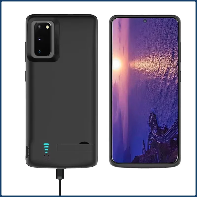 

New 6000mAh Power Bank Battery Charger Case for Samsung Galaxy S20 Ultra Plus S20 FE S10 S10e S9 S9 S8 Plus S8