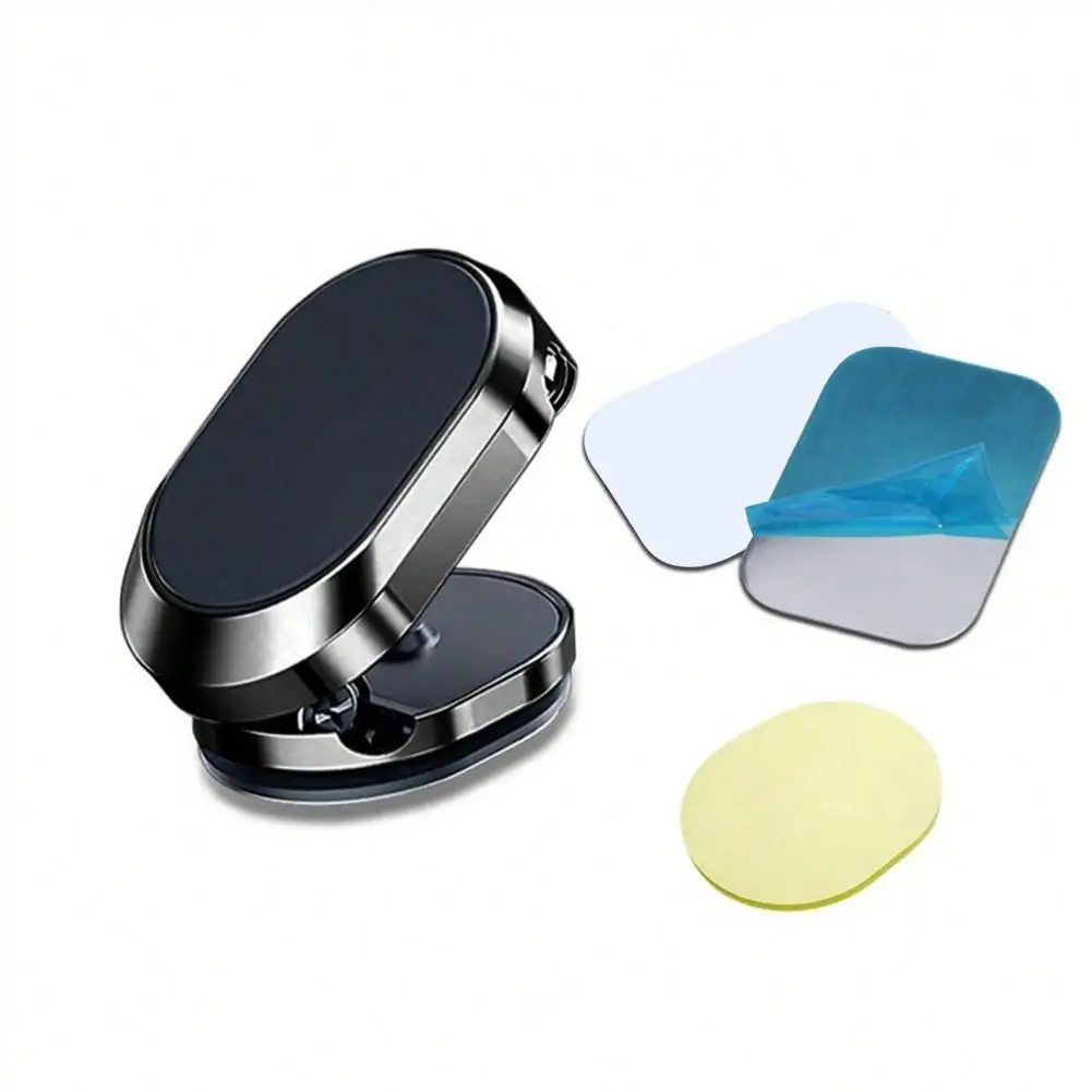Soporte plegable para teléfono magnético para coche, multiángulo, rotación ajustable, soporte para teléfono móvil, imán Universal, soporte de montaje para salida de aire