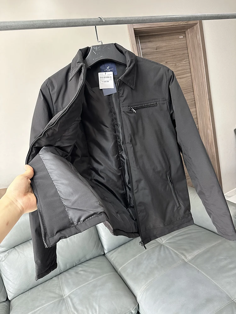 

Outdoor Motorcycle Cotton Jaet Lightweight Warm Windproof Waterproof Thiened Casual Collar Men's Autumn Winter Coat