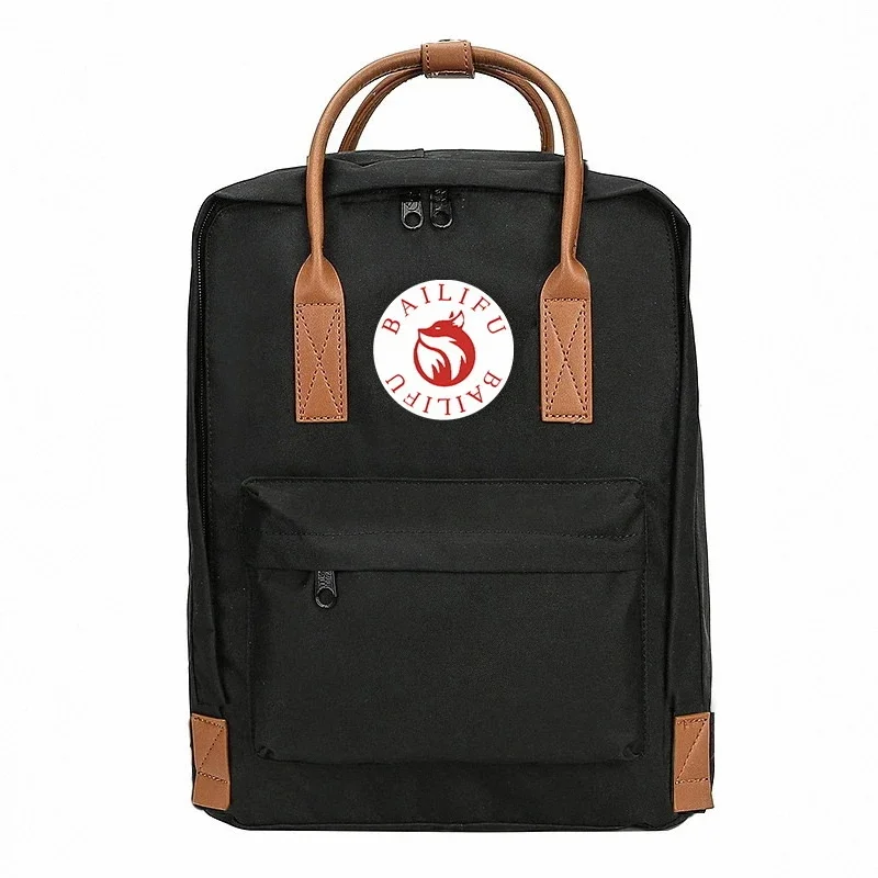 حقيبة ظهر من النايلون فوكس من الجيل الثاني مقاومة للماء للنساء والفتيات والطلاب حقيبة كمبيوتر للسفر والمدرسة واسعة #5