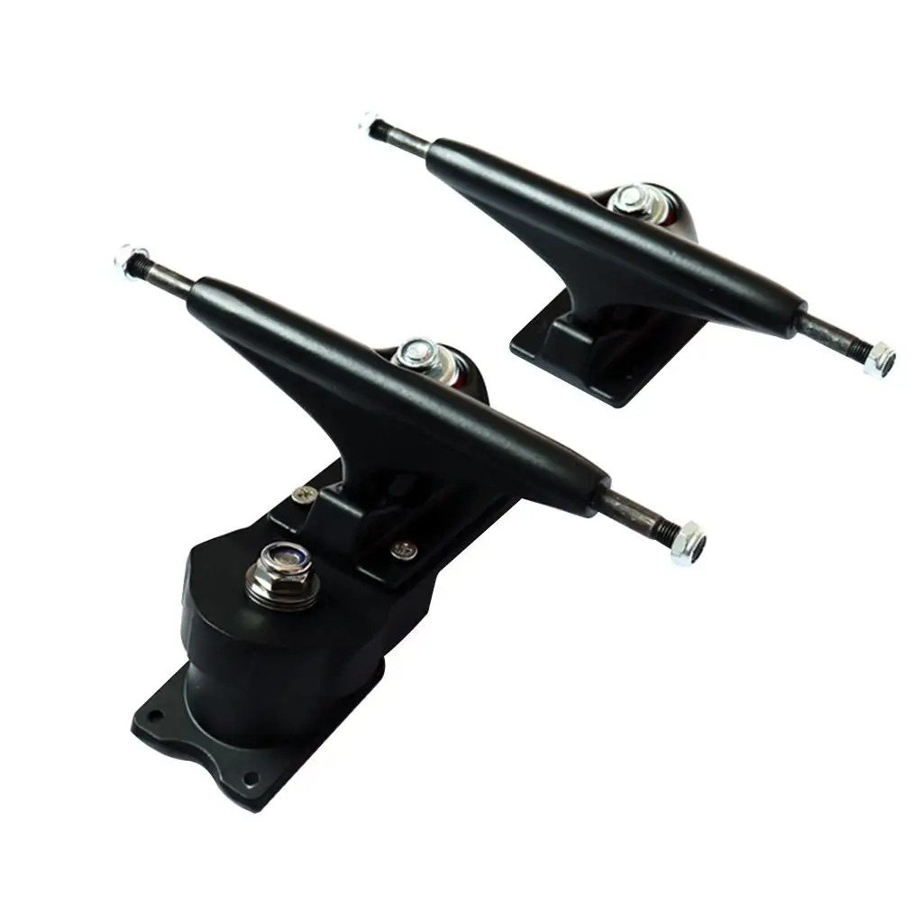 Longboard Trucks Set Aluminium Alloy Replacement Suspension for Skateboard Protection
