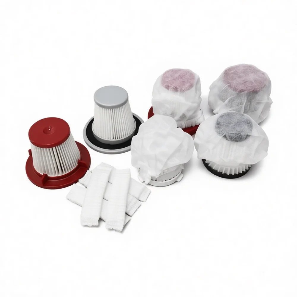 Universal Vacuum Cleaner Filter Sleeves Replacement Disposable Non Woven Fabric Dust Filtration For Home Handheld Tools