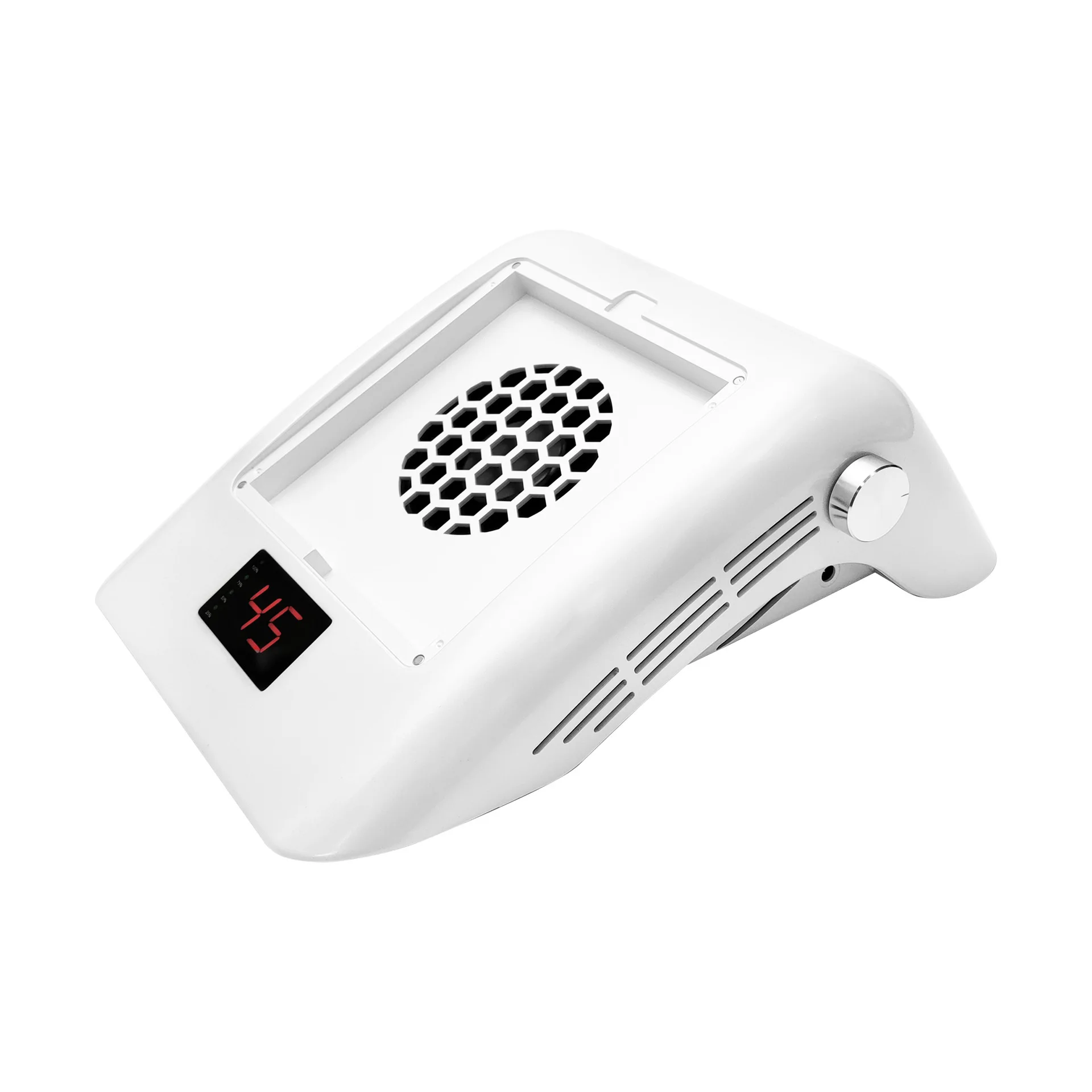 Nail Dust Collector 60W High Power Vacuum Cleaner Quiet Salon Nail Table Dust Extractor