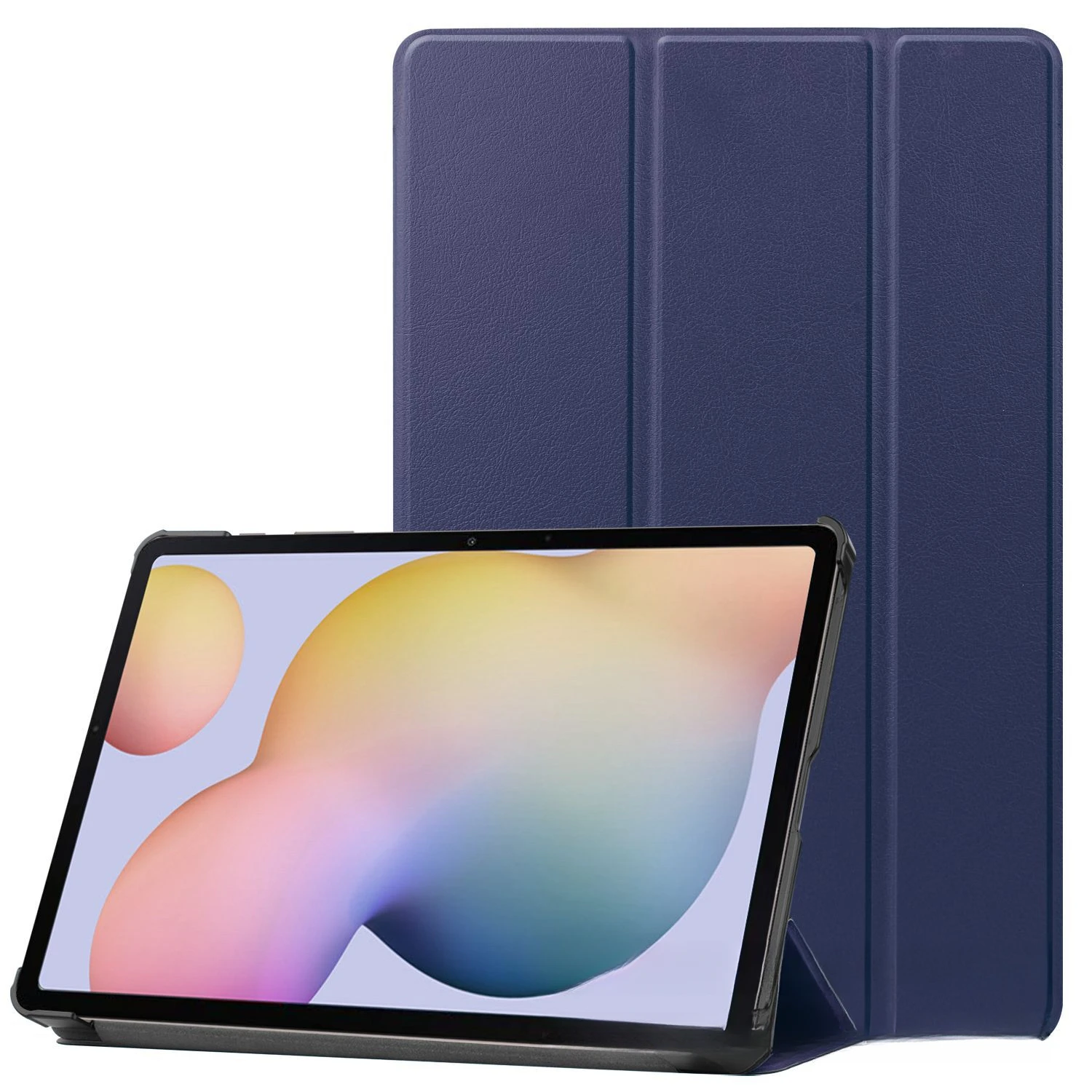 Für Samsung Galaxy Tab S7 FE S8 Plus Hülle Dreifach Faltbarer Ständer Stoßfeste Tablet-Schutzhülle – Detail 1