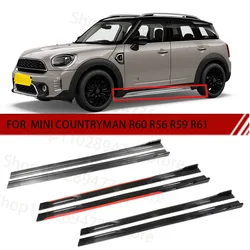 FOR MINI COUNTRYMAN R60 R56 R59 R61 2M Car Side Skirt Extension Plate Lip Separator Bumper 2.18M Racing Side Spoiler