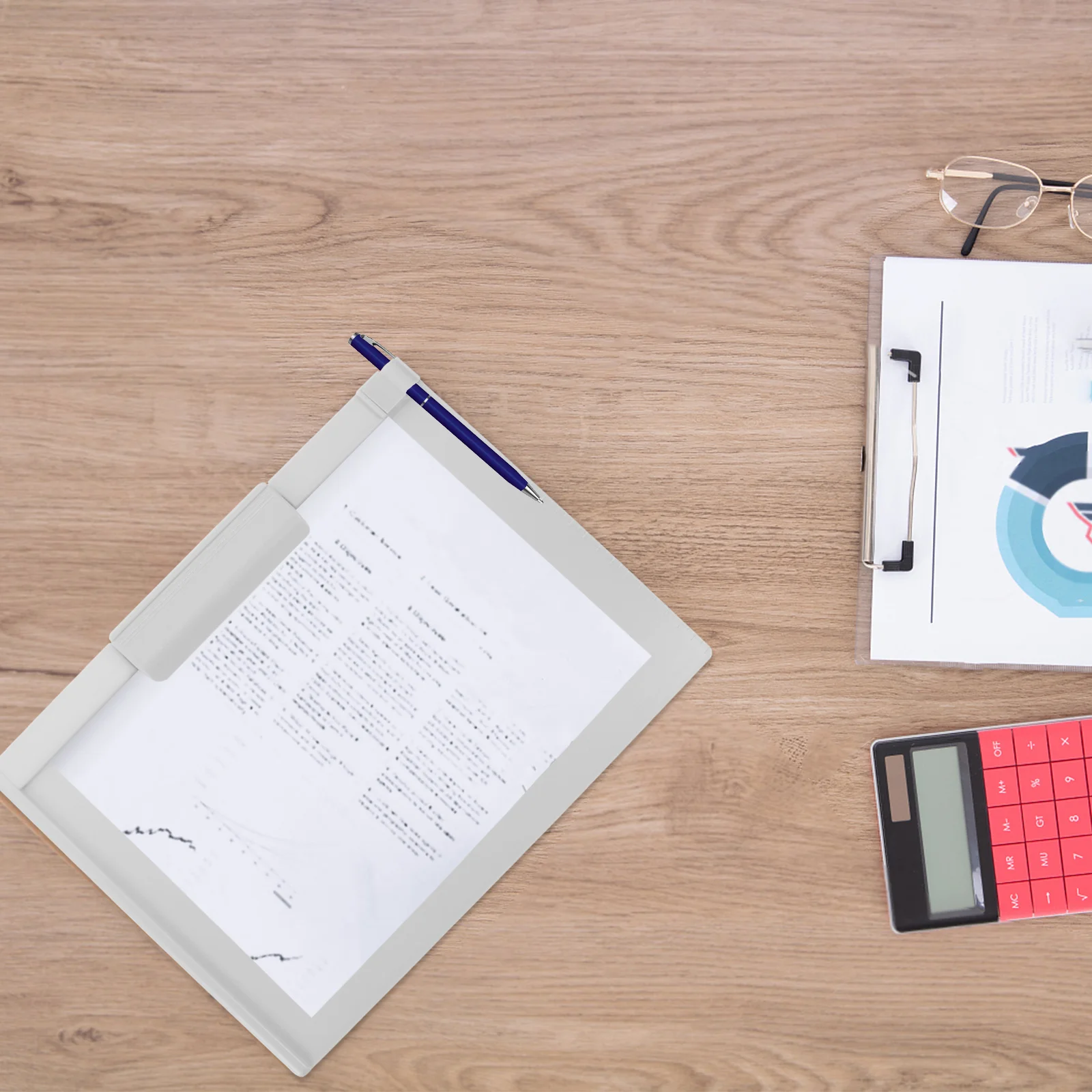 

Многофункциональный планшет А4 из прочного полипропилена, толстая портативная доска для письма, органайзер для документов для офиса и конференций, подставка для письма