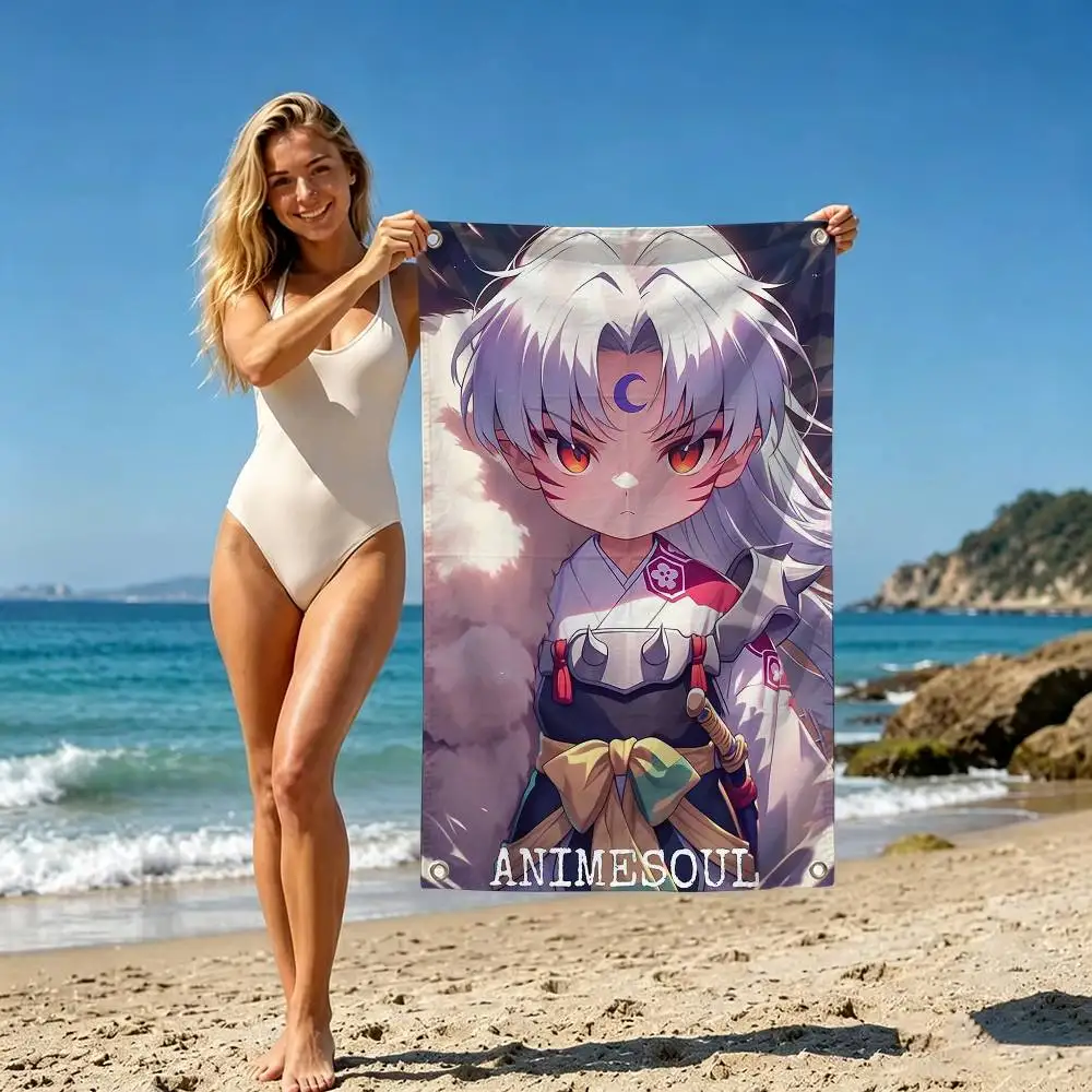 I-Inuyasha -Sesshomaru  Flags for Bedrooms Home Decor Items Outdoor Decors Garage Decoration Flaga