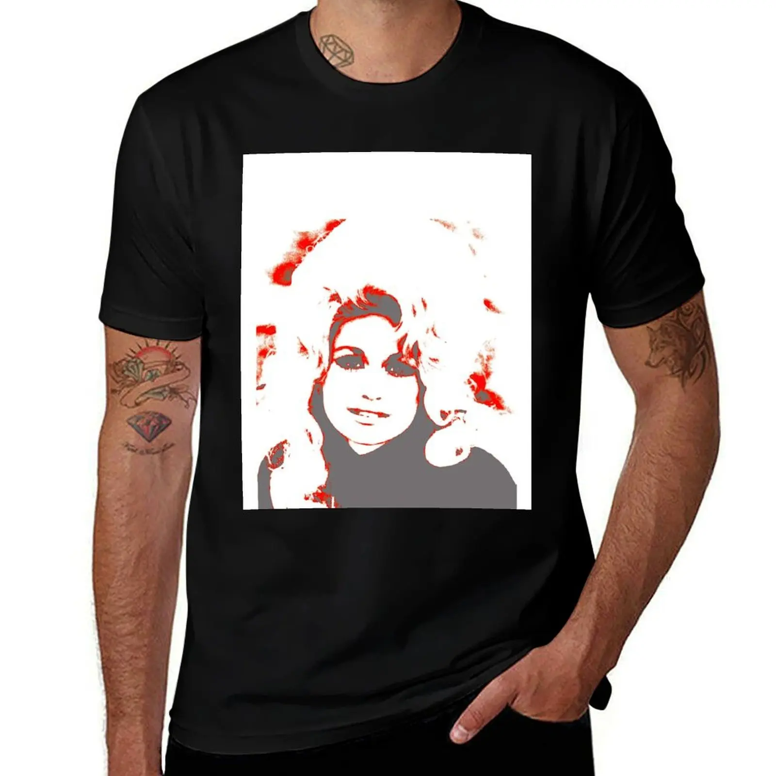 

Dolly Parton Love T-Shirt anime t shirts oversize graphic t shirts for man man tshirt T-shirt