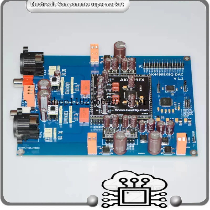 AK4499EXEQ+AK4191EQ Audio DAC Decoder Differential (Balanced) Single-ended RCA Output I2S/DSD 32bit 1536KHZ DSD1024