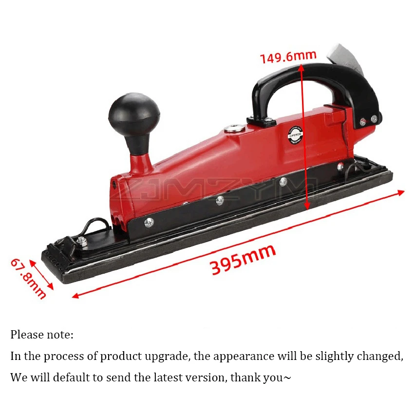 Imagem -04 - Pneumatic Air Sander Linha Reta Lixadeira Alternativa Orbital Polidor Piso de Madeira de Metal Polimento Lixar Máquina Lustrar