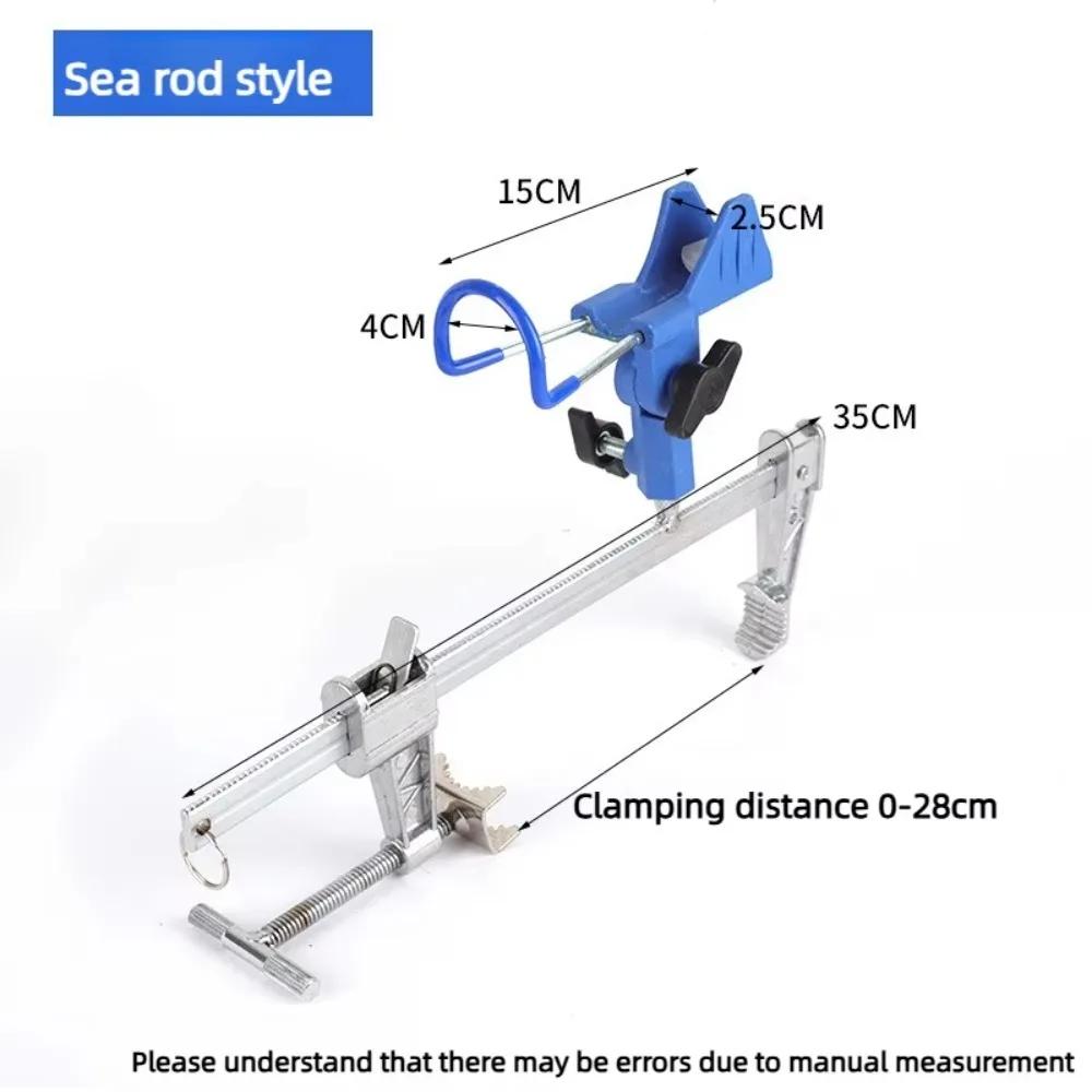 

Качественные регулируемые держатели для удочек, нержавеющие, на прищепках, сверхпрочные, для лодок и яхт
