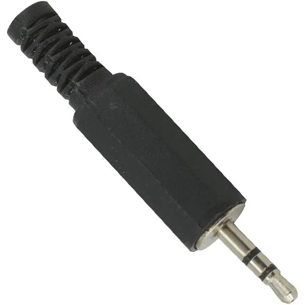 3.5 MM STEREO PLASTIC JACK PLUG