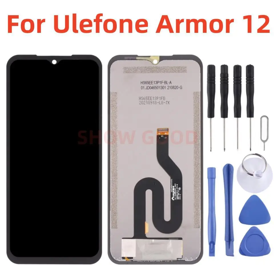 Original For Ulefone Armor 12 Touch Screen+LCD Display Digitizer Assembly Repair Replacement Accessories For Ulefone Armor 12