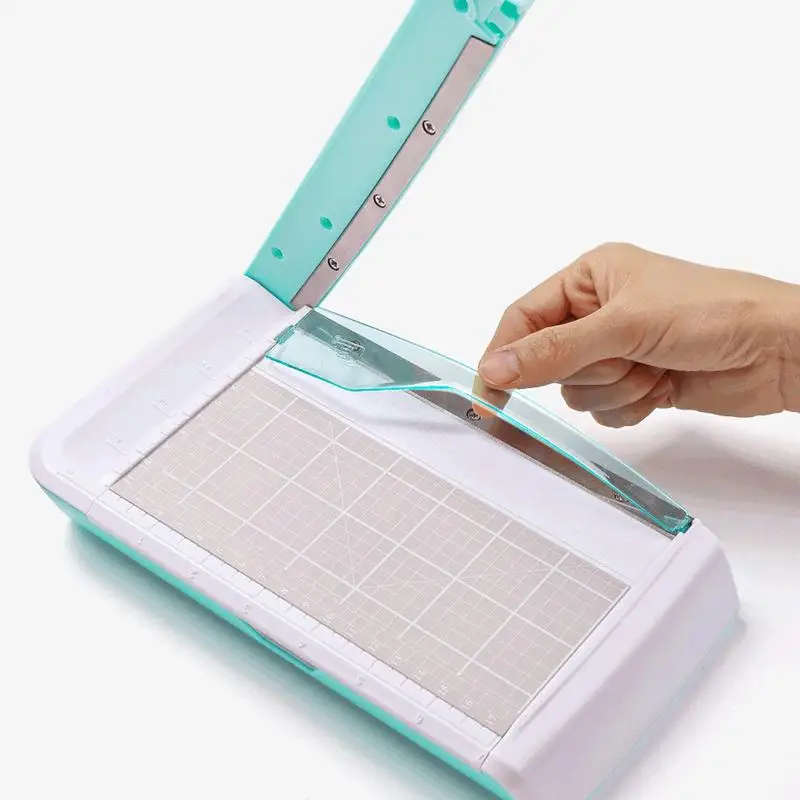 Mini  Paper Slicer Compact Paper Trimmer Scrapbooking Craft Non Slip Paper Slicer Versatile Precise Crafting Paper Cutter Tools