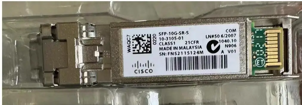 

sfp-10g-sr-s 10 GBASE-SR SFP + transceiver module