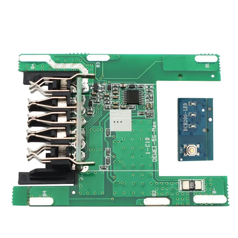 

ABBY-DCB200 Li- Battery 10X18650 Plastic Case Charging Protection Circuit Board Box Housings For 18V 20V Li- Durabl
