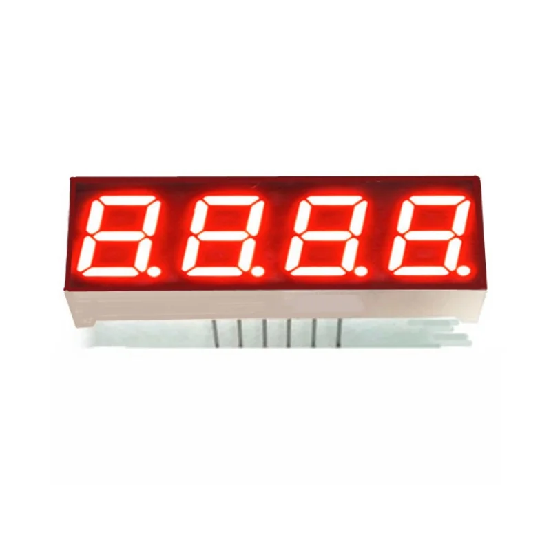 10Pcs 0.39 Inch 4Bit Red Light Digital Module KYX-3944AS KYX-3944BS 40*12.8*7MM LED Digitron Common Anode Cathode Digital