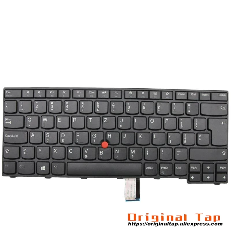 PL Polish Keyboard for Lenovo Thinkpad E470 E470c E475 01AX021 01AX061 01AX101