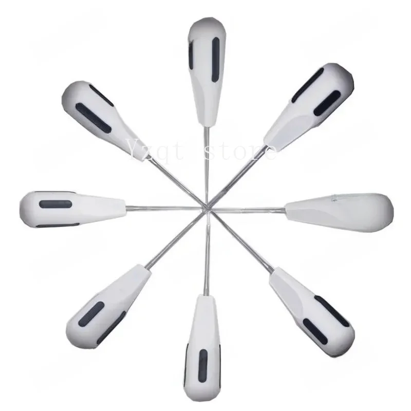 Dental Extraction Kit - Minimally Invasive Tooth Forceps Set, 8-Piece Oral Surgery Tools with Elevators & Luxators